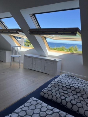 Ferienhaus Steilküste mit Meerblick